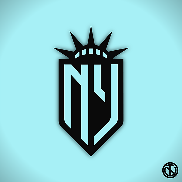 NY/NJ Gotham FC | Crest Redesign Concept