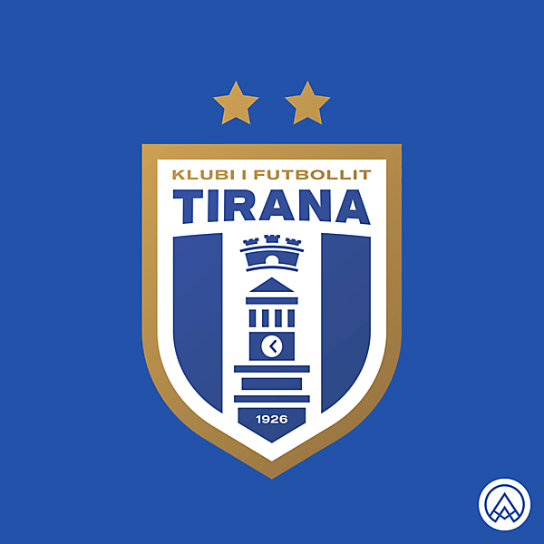 K.F Tirana - Crest Redesign