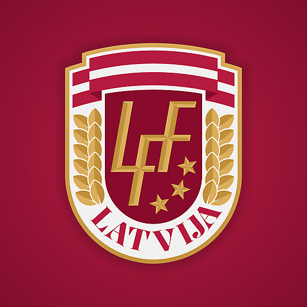 Latvia National Team | Crest Redesign