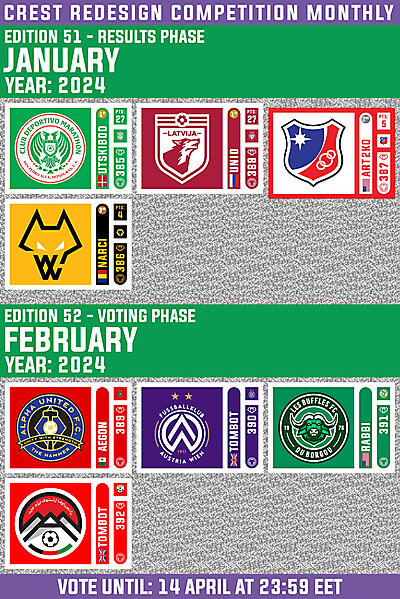 CRCM 51 - RESULTS PHASE - JANUARY 2024 / CRCM 52 - VOTING PHASE - FEBRUARY 2024