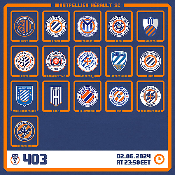 CRCW 403 - VOTING PHASE - MONTPELLIER HSC