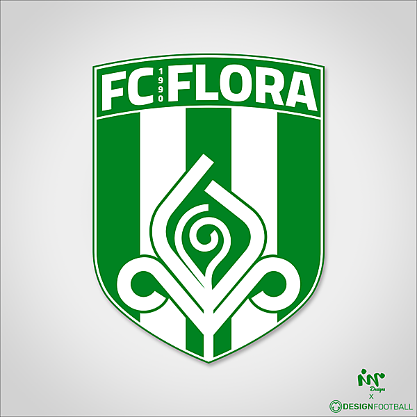 FC Flora Tallinn Crest Redesign