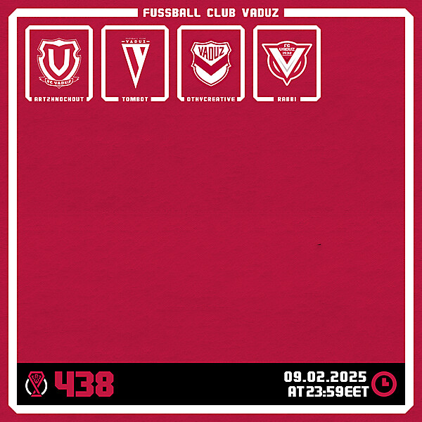 CRCW 438 - VOTING PHASE - FC VADUZ