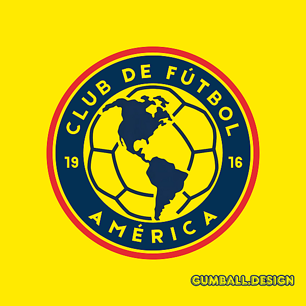 Club América logo redesign rebrand 