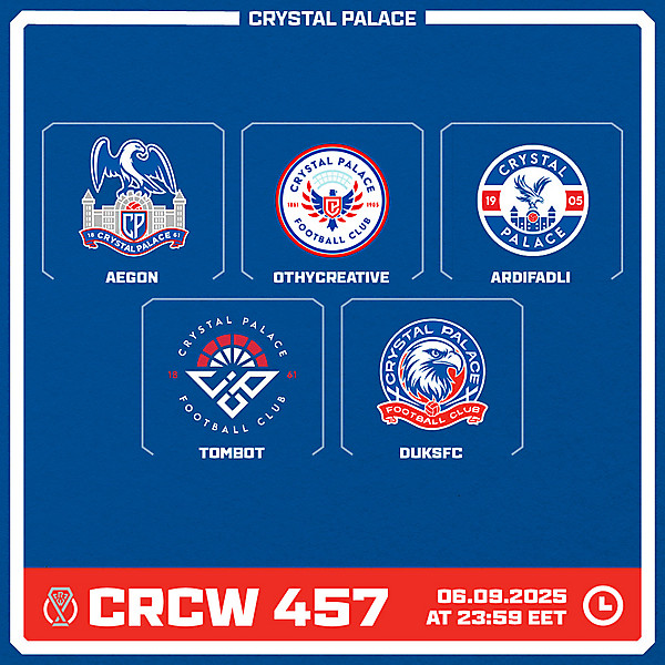 CRCW 458 - VOTING - CRYSTAL PALACE