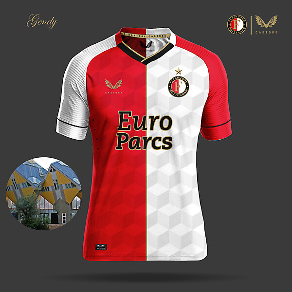 Feyenoord Rotterdam Home Kit Concept