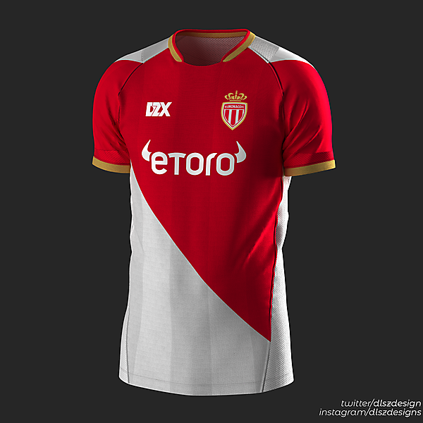 AS Monaco Home Jersey