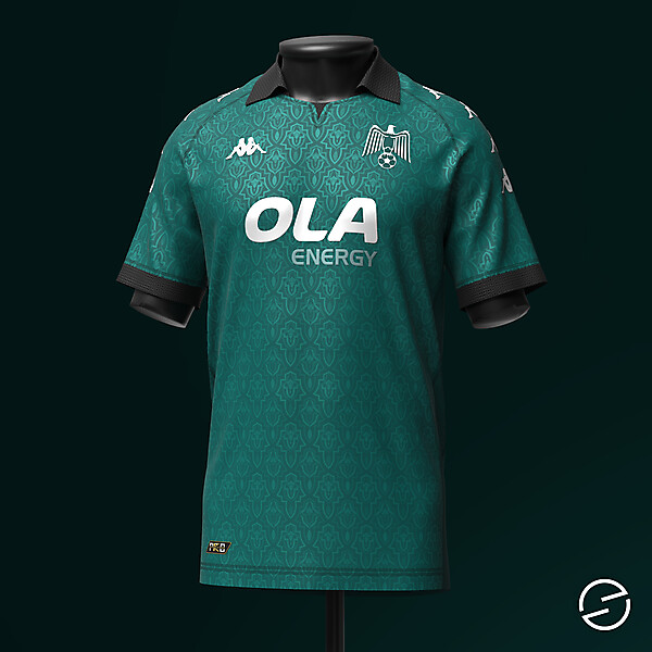 Raja Club Athletic x Kappa concept shirt