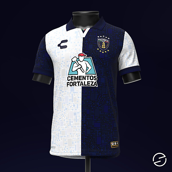 CF Pachuca x Charly concept home shirt