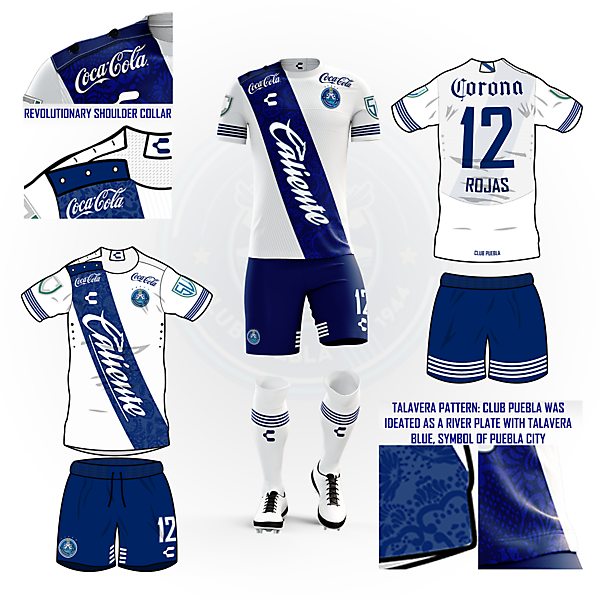Club Puebla home kit