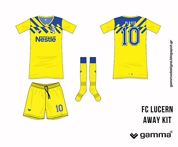 fc luzern away kit