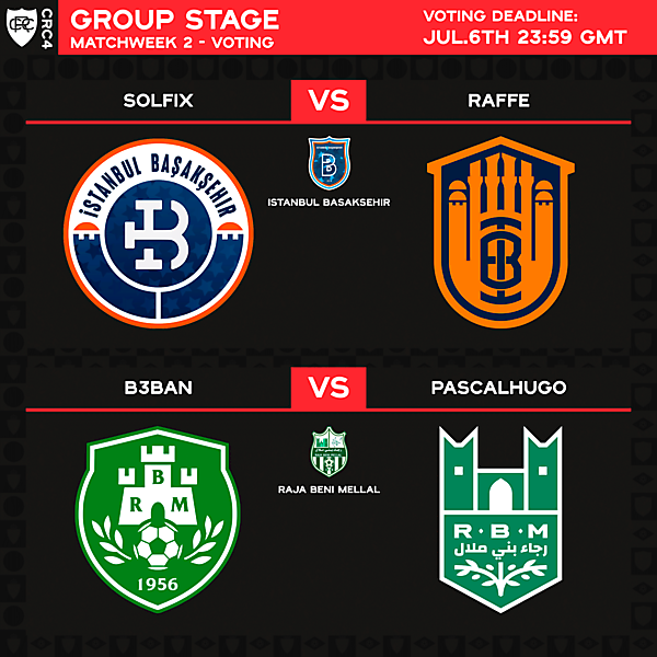 Group D - Matchweek 2 - Voting