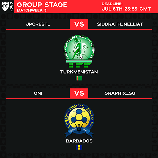 Group A - Matchweek 3