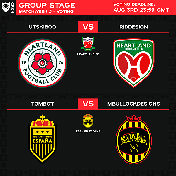 Group F - Matchweek 5 - Voting