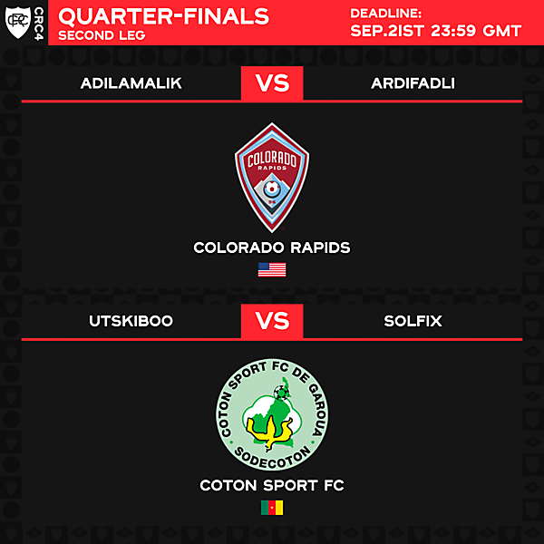 Quater-Finals -2nd Leg
