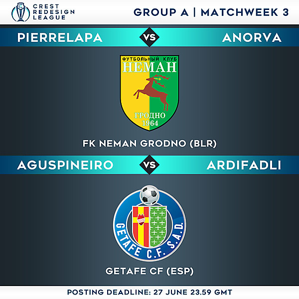 Group A - Matchweek 3