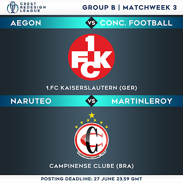Group B - Matchweek 3