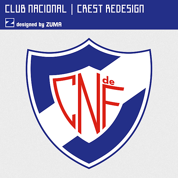 Club Nacional de Football | Crest Redesign