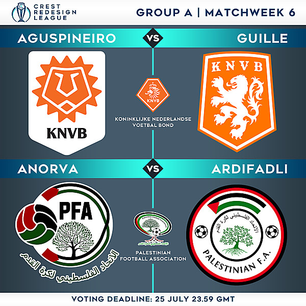 Group A - Matchweek 6 - Voting