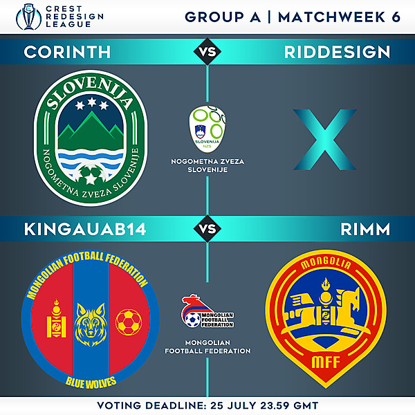 Group A - Matchweek 6 - Voting