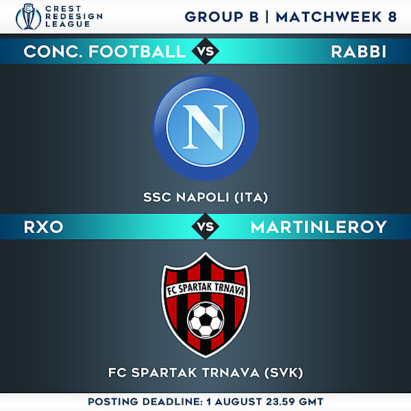 Group B - Matchweek 8