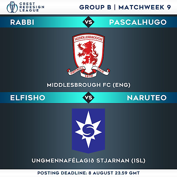 Group B - Matchweek 9