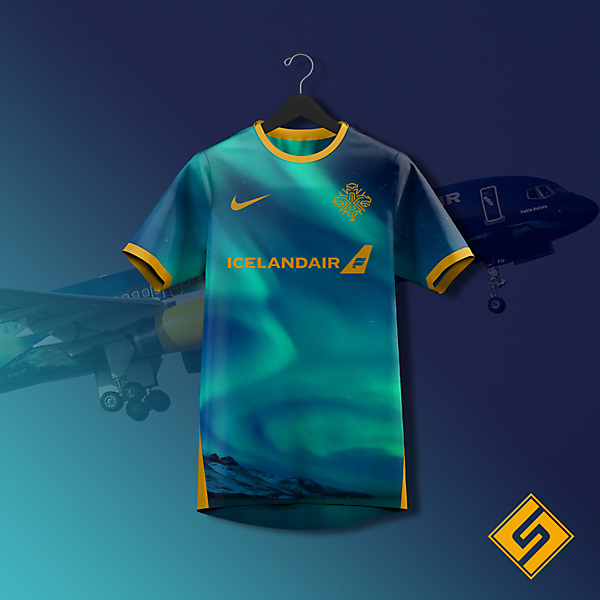Iceland x Icelandair x Nike "Hekla Aurora"