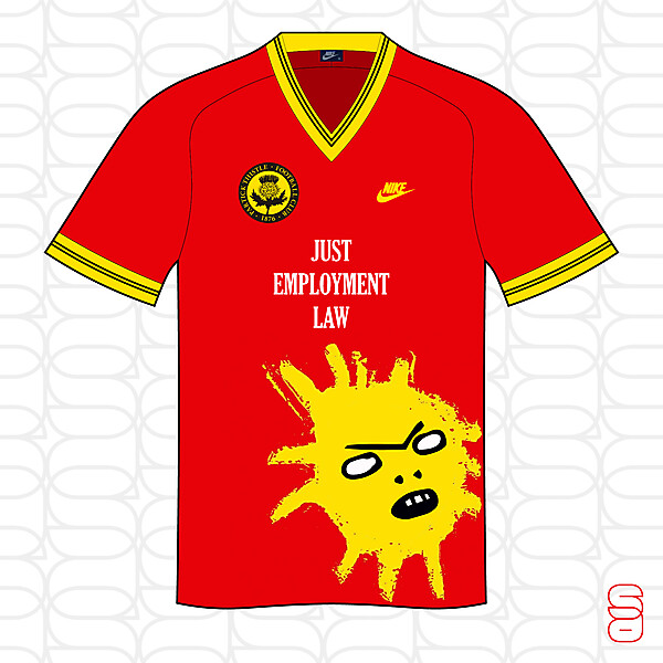 Partick Thistle x Primal Scream (Screamadelica) x  Nike