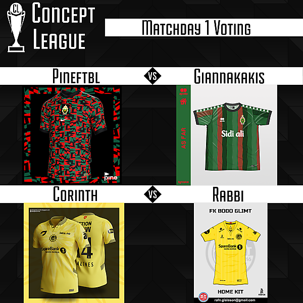 Premier League Matchday 1 Voting