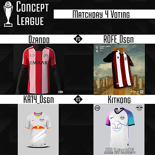 Second League Matchday 4 Voting