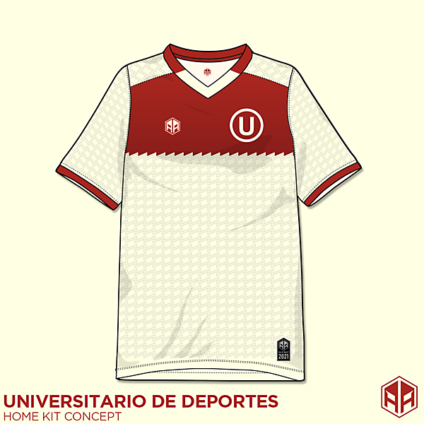 Universitario De Deportes home kit concept