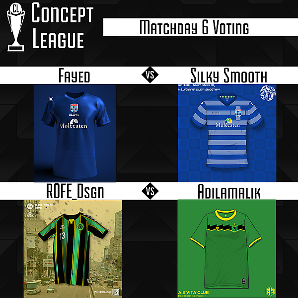 Premier League/Second League Matchday 6 Voting