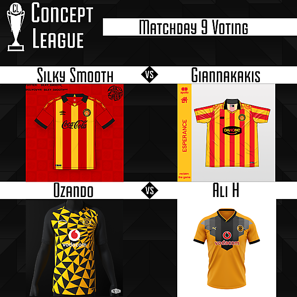 Premier League/Second League Matchday 9 Voting