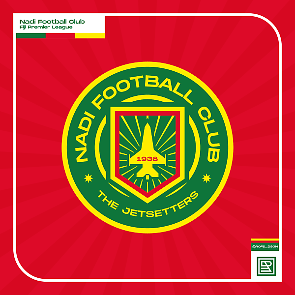 Nadi Football Club | Rebranding By @rofe_dsgn
