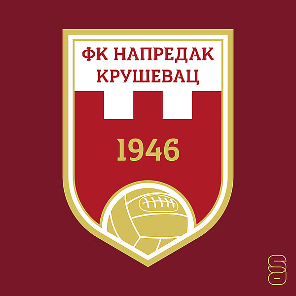 FK Napredak Kruševac - Crest redesign
