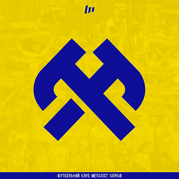 Футбо́льний Клуб Металі́ст Ха́рків Crest Redesign CRC S3