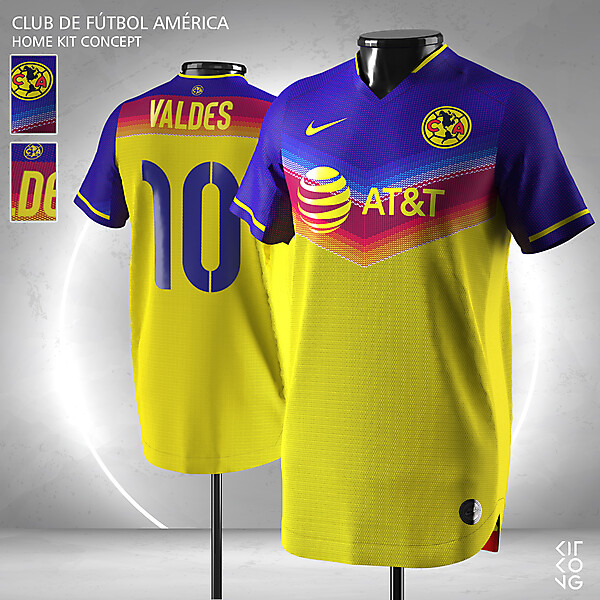 Club de Futbol America | Home kit concept
