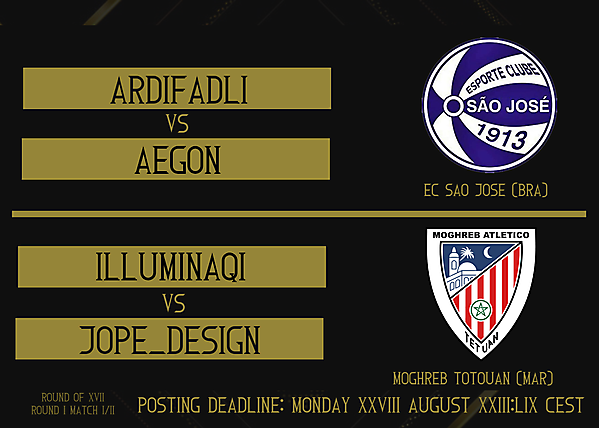 Round of 16 Part I - Matches 1 & 2