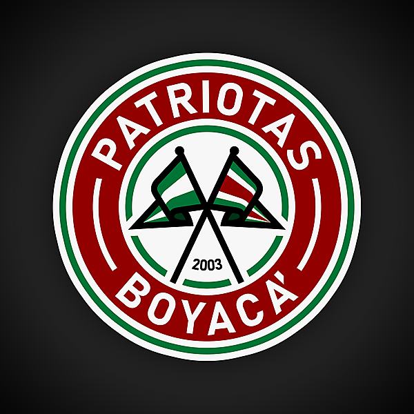 Patriotas Boyacá | Crest Redesign