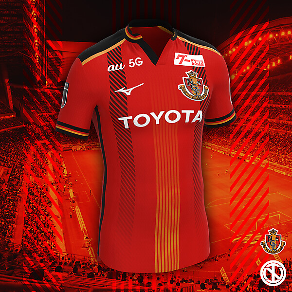 Nagoya Grampus | Home Kit Concept