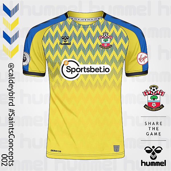 Southampton x Hummel Away Shirt Concept