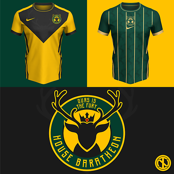 House Baratheon | Home and Away Kits
