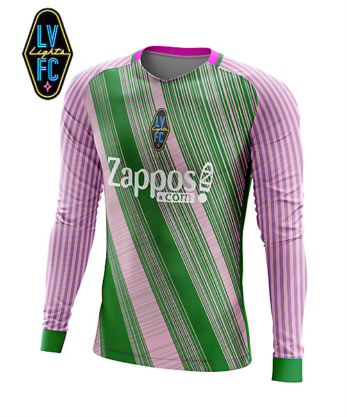 Las Vegas Lights Goalkeeper concept