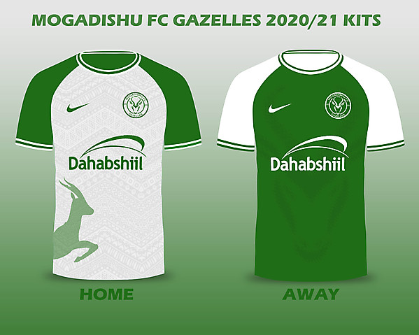 Mogadishu FC Gazelles Kits