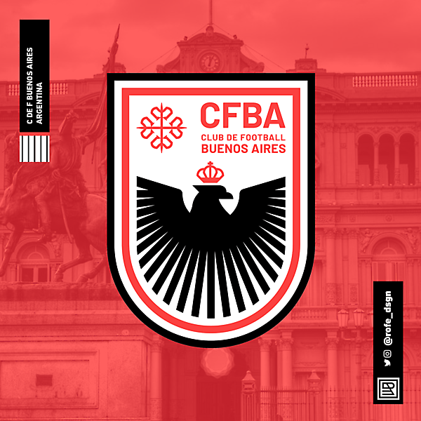 Club de Football Buenos Aires | Branding By @rofe_dsgn