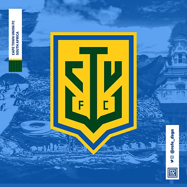 Cape Town Union Football Club | Branding By @rofe_dsgn
