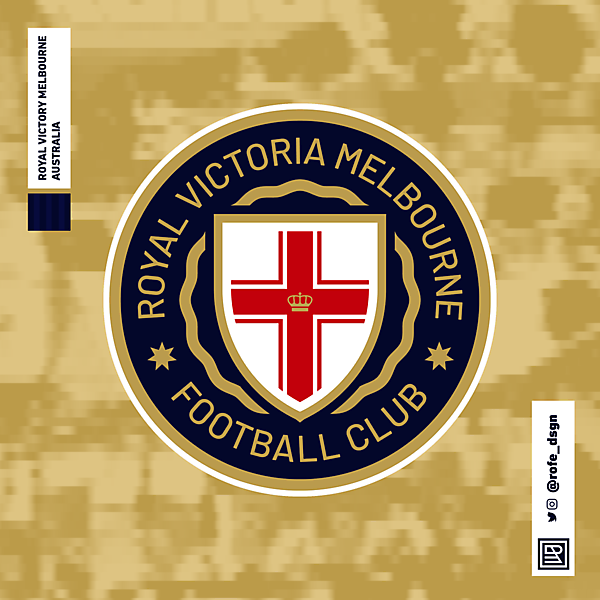 Royal Victoria Melbourbe | Branding By @rofe_dsgn