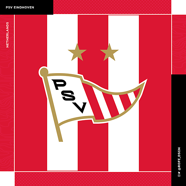 PSV Eindhoven | Rebranding By @rofe_dsgn