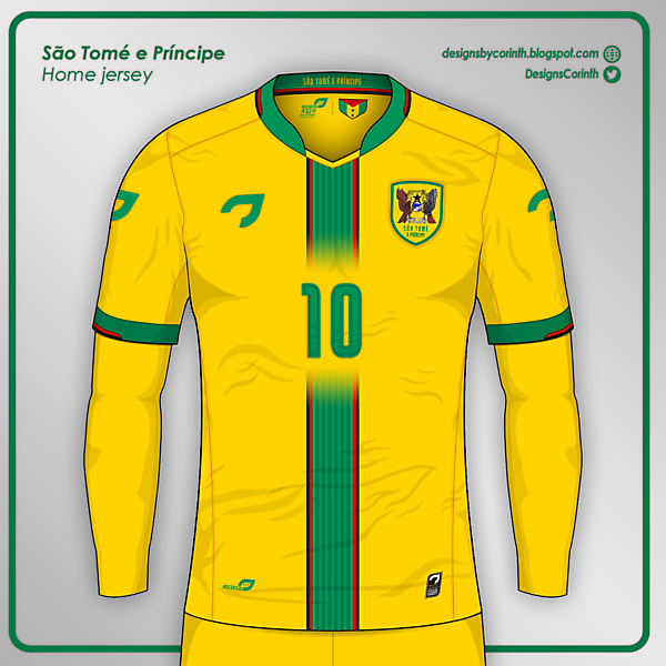 São Tomé and Príncipe | Home jersey