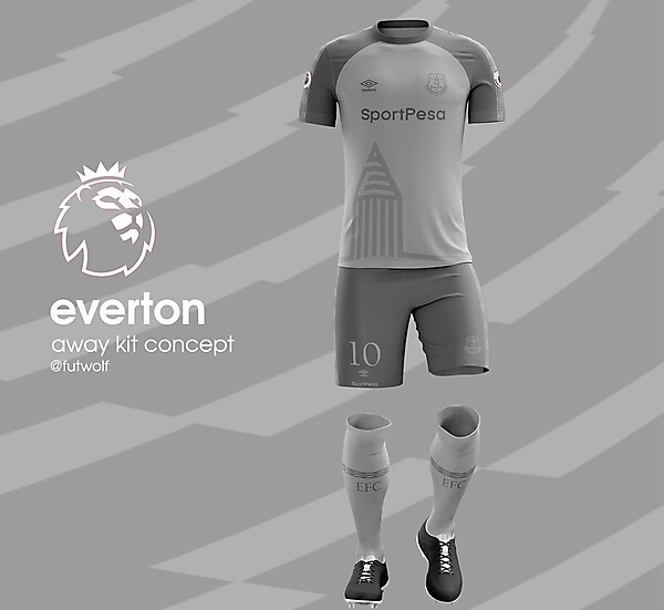 Everton Away Kit 2017/18 prediction